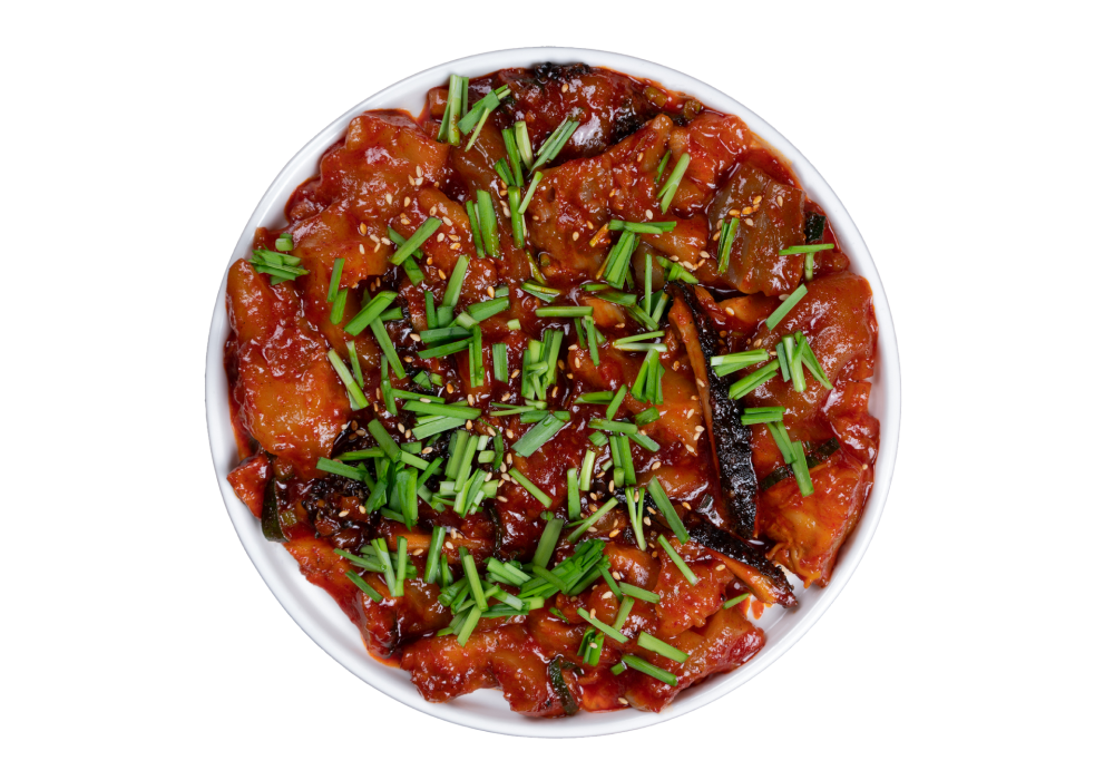 매운 스지무침 사진