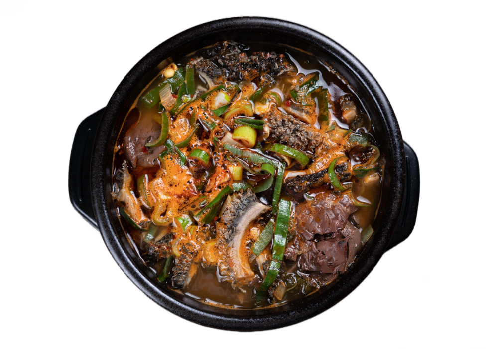 한우 양선지 해장국 사진