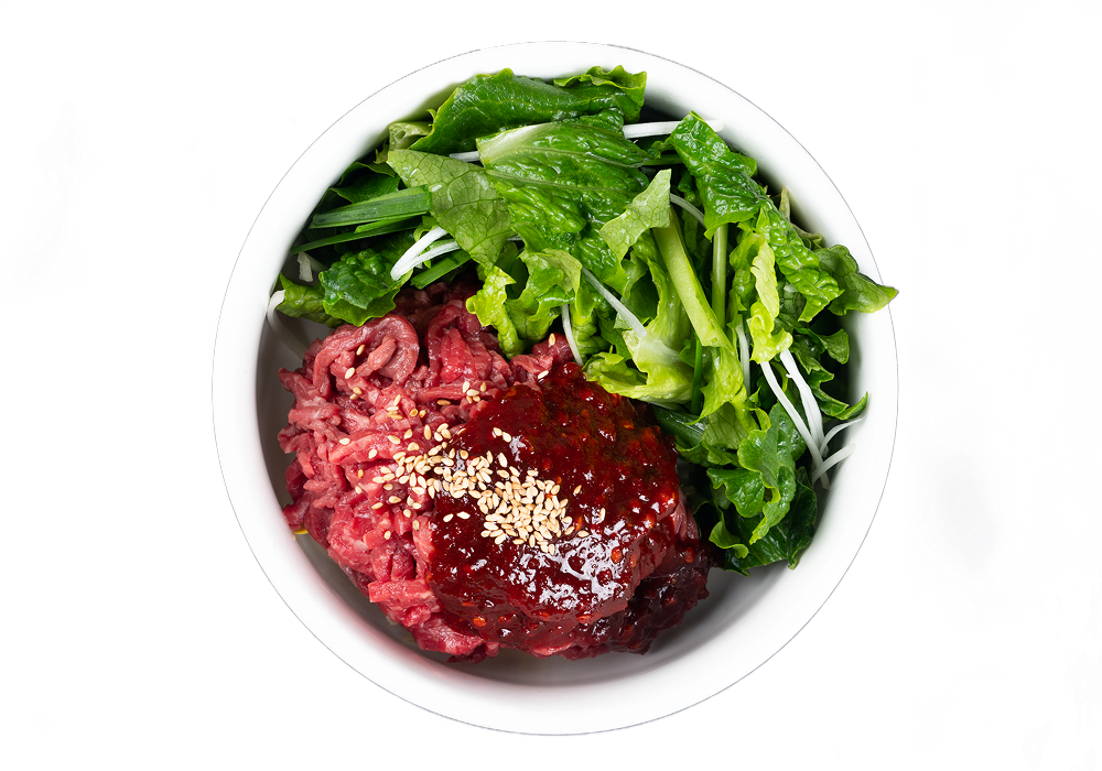 매운 한우육회비빔밥 사진